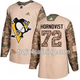 Pittsburgh Penguins tröja Patric Hornqvist 72 Adidas 2017-2018 Camo Veterans Day Practice Authentic - NHL Tröjor Herr